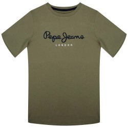 тениска,детски,тениски,pepe,jeans,new,art,short,sleeve,t,shirt,green,(military,green)