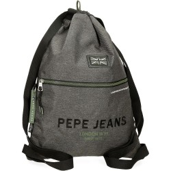 Юношеска раница Pepe jeans New Edmon Junior Backpack - Grey (Black) юношеска,раница,раници,pepe,jeans,new,edmon,junior,backpack,grey,(black)