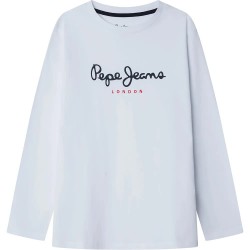 тениска,детски,тениски,pepe,jeans,new,herman,long,sleeve,t,shirt,white,(white)