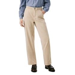 Панталони Pepe jeans Saura Long pants - Beige (Stone Beige) панталони,дамски,панталони,pepe,jeans,saura,long,pants,beige,(stone,beige)