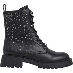 обувки,дамски,боти,дамски,високи,обувки,за,ходене,pepe,jeans,stacy,studs,heel,boots,black