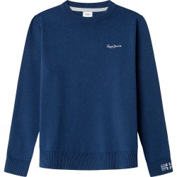 блуза,детски,блузи,pepe,jeans,telio,sweater,blue,(dulwich,blue)