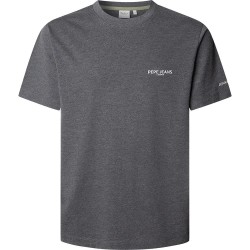 тениска,мъжки,тениски,pepe,jeans,terry,short,sleeve,t,shirt,dark,grey,marl