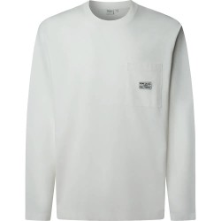 тениска,мъжки,тениски,pepe,jeans,thor,long,sleeve,t,shirt,white,(off,white)