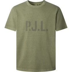 тениска,мъжки,тениски,pepe,jeans,thyssen,short,sleeve,t,shirt,green,(military,green)