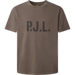 тениска,мъжки,тениски,pepe,jeans,thyssen,short,sleeve,t,shirt,brown,(dark,brown)
