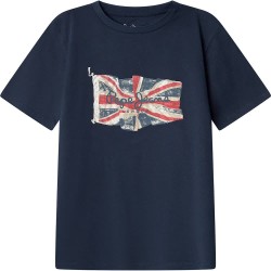 тениска,детски,тениски,pepe,jeans,union,jack,short,sleeve,t,shirt,blue,(dulwich,blue)