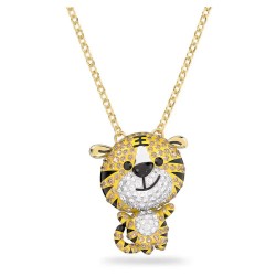 бижутерия,swarovski,5620291,necklace,yellow,(golden)