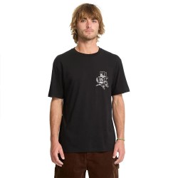 тениска,мъжки,тениски,volcom,harry,basic,short,sleeve,t,shirt,black