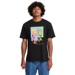 тениска,мъжки,тениски,volcom,longo,cats,basic,short,sleeve,t,shirt,black