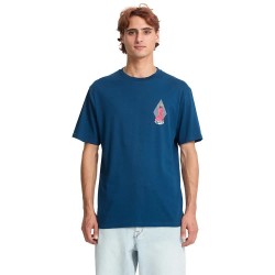 тениска,мъжки,тениски,volcom,psychback,basic,short,sleeve,t,shirt,cosmic,blue