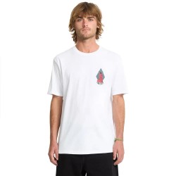 тениска,мъжки,тениски,volcom,psychback,basic,short,sleeve,t,shirt,white