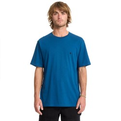 тениска,мъжки,тениски,volcom,stone,blanks,basic,short,sleeve,t,shirt,cosmic,blue