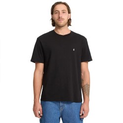 тениска,мъжки,тениски,volcom,stone,blanks,basic,short,sleeve,t,shirt,black