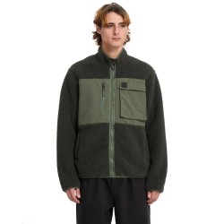 блуза,мъжки,пуловери,volcom,storm,stone,full,zip,sweatshirt,rinsed,black