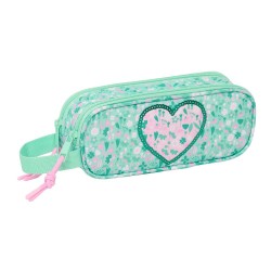 канцеларски,принадлежности,safta,cuore,double,pencil,case,green,(multicolor)