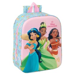 раница,раници,safta,622564011,disney,princesses,3d,mini,6l,32x43x14,cm,backpack,multicolor,(pink)