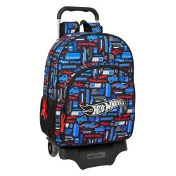 раница,раници,safta,hot,wheels,wheeled,backpack,multicolor,(black)