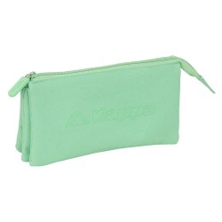 канцеларски,принадлежности,safta,kappa,basics,triple,pencil,case,mint,(green)