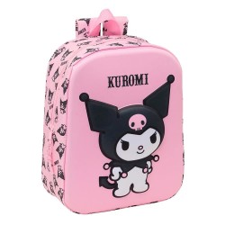 раница,раници,safta,kuromi,3d,mini,wheeled,17l,32x43x14,cm,backpack,multicolor,(pink)