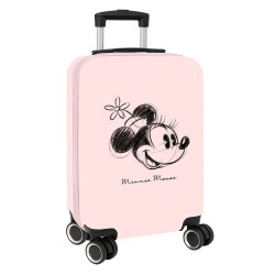 Safta Minnie Mouse Baby 40.1L 34.5x20x55 cm trolley bag - Pink (Multicolor) куфари,safta,minnie,mouse,baby,40.1l,34.5x20x55,cm,trolley,bag,pink,(multicolor)