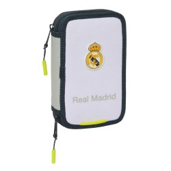канцеларски,принадлежности,safta,real,madrid,25,26,pencil,case,29,pieces,multicolor,(white)