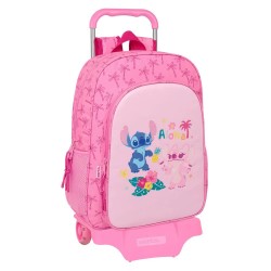Раница Safta Stitch Chill Wheeled Backpack - Multicolor раница,раници,safta,stitch,chill,wheeled,backpack,multicolor