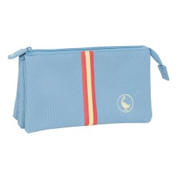 канцеларски,принадлежности,safta,the,goose,basics,triple,pencil,case,blue,(cerulean)