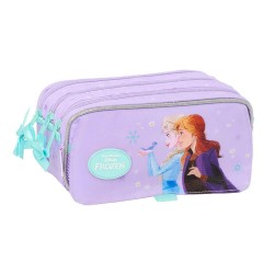 канцеларски,принадлежности,safta,frozen,spirit,big,triple,pencil,case,purple,(multicolor)