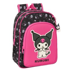 раница,раници,safta,612541185,kuromi,10l,32x43x14,cm,backpack,multicolor,(black,pink)