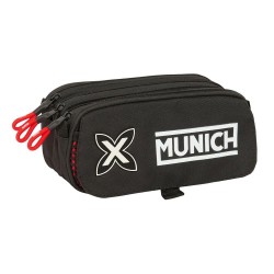 канцеларски,принадлежности,safta,munich,vulcan,big,triple,pencil,case,black,(multicolor)