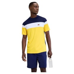 тениска,мъжки,тениски,ellesse,mendoza,short,sleeve,t,shirt,navy,(yellow)