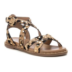 Сандали Carmela 16239302 Leather sandals - Brown (Leopard) сандали,дамски,сандали,и,чехли,carmela,16239302,leather,sandals,brown,(leopard)
