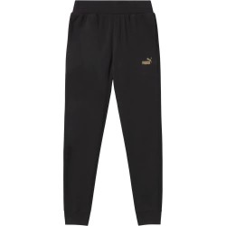 анцуг,дамски,панталони,puma,essentials,+,textured,foil,logo,sweat,pants,black