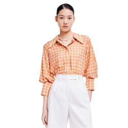 дамски,блузи,дамски,ризи,lily,3,4,sleeve,shirt,light,orange,(orange)