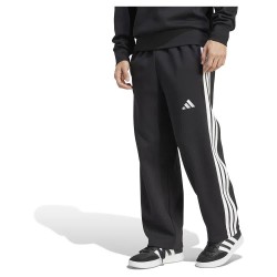 панталони,мъжки,панталони,adidas,essentials,3,stripes,fleece,wide,leg,pants,black