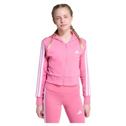 блуза,детски,блузи,adidas,essentials,full,zip,sweatshirt,pink,fusion,white,(pink)