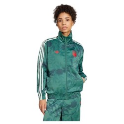 Яке Adidas Italy Woman Tracksuit Jacket - Green (Tech Forest) яке,дамски,анцузи,adidas,italy,woman,tracksuit,jacket,green,(tech,forest)