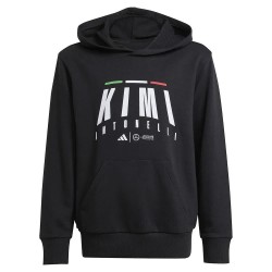 суичър,детски,блузи,adidas,mercedes,amg,petronas,formula,one,team,kimi,antonelli,hoodie,black