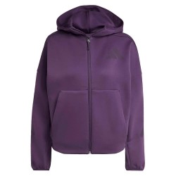 Блуза Adidas Z.N.E full zip sweatshirt - Purple (Aurora Plum) блуза,дамски,блузи,adidas,z.n.e,full,zip,sweatshirt,purple,(aurora,plum)