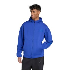 Блуза Adidas Z.N.E full zip sweatshirt - Blue (Semi Lucid Blue) блуза,мъжки,пуловери,adidas,z.n.e,full,zip,sweatshirt,blue,(semi,lucid,blue)