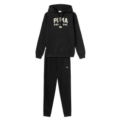 анцуг,дамски,анцузи,puma,graphic,tracksuit,black