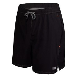 Бански гащета SAXX Underwear Oh Buoy 2 In 1 7´´ swimming shorts - Black (Black) бански,гащета,мъжки,бански,костюми,saxx,underwear,oh,buoy,2,in,1,7´´,swimming,shorts,black,(black)