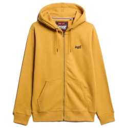 блуза,мъжки,пуловери,superdry,essentials,logo,full,zip,sweatshirt,denim,co,ochre,brown,(yellow)