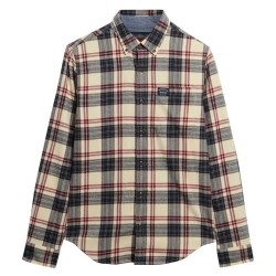 карирана,риза,мъжки,ризи,superdry,m4011047a,long,sleeve,shirt,peyton,check,white,(beige)