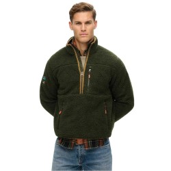 блуза,мъжки,пуловери,superdry,outdoor,half,zip,sweatshirt,surplus,goods,olive,green,(green)
