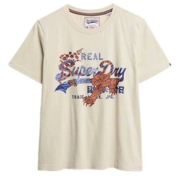 тениска,дамски,тениски,superdry,tokyo,vl,relaxed,fit,short,sleeve,t,shirt,oat,bran,(beige)