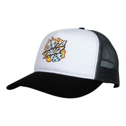шапка,всички,шапки,santa,cruz,flaming,dice,dot,meshback,cap,white,grey,(white)