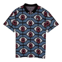 мъжки,блузи,с,яка,santa,cruz,fleck,short,sleeve,polo,salba,eyes,(blue)