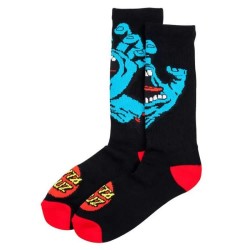 чорапи,дамски,чорапи,santa,cruz,screaming,hand,socks,black,(black)
